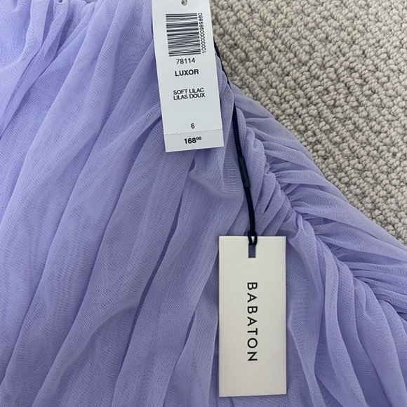 Babaton Aritzia Lilac Bodycon Dress Size 6 - Picture 2 of 6